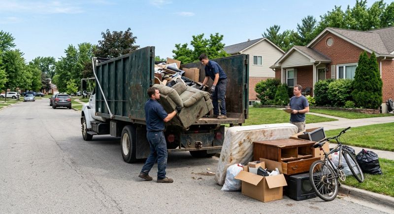 Garage Junk Hauling in Madison, WI