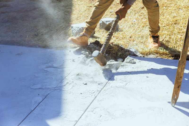 Sidewalk Demolition in Sacramento, CA